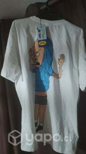 Poleras originales (Beavis and Butt-head)(talla L)