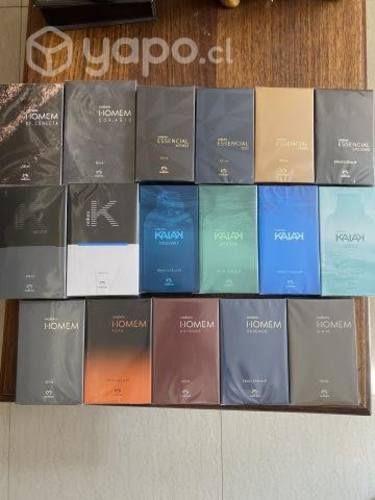 Perfumes de hombre natura y esyka