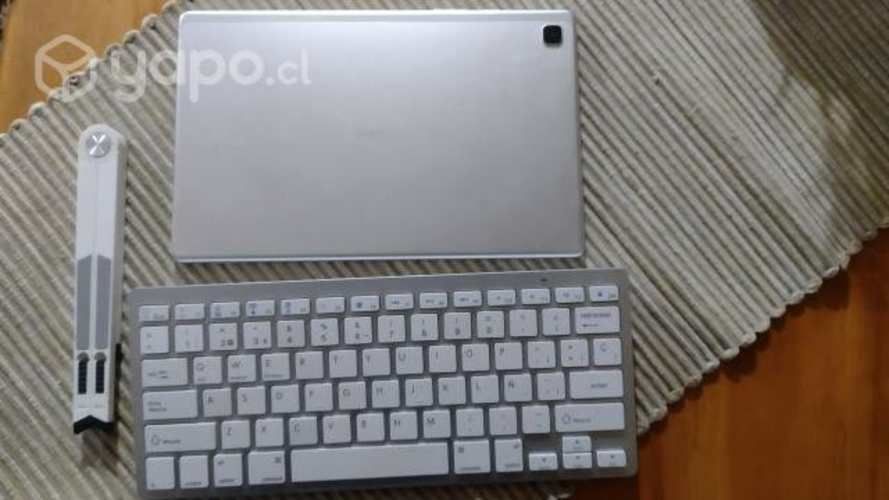Tablet Samsung Galaxy A7+ teclado Bluetooth+ sopor