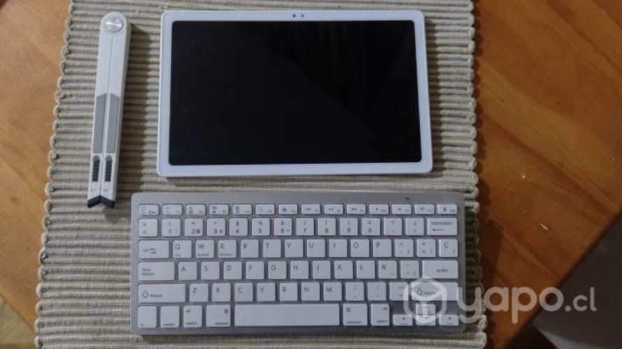 Tablet Samsung Galaxy A7+ teclado Bluetooth+ sopor
