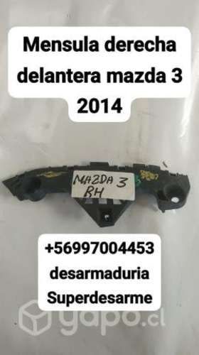 Ménsula derecha Mazda 3 desarmaduría