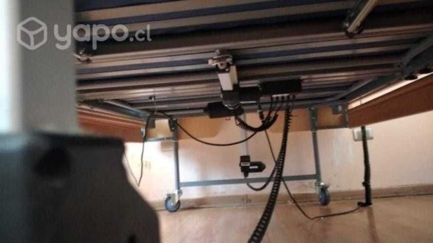 Cama Clinica de 1 1/2 plaza, 5 posiciones