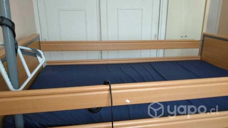 Cama Clinica de 1 1/2 plaza, 5 posiciones