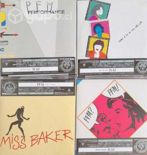 Coleccion Premiata Forneria Marconi 4 mini LP Jap