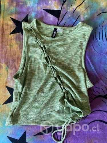 Polera verde h&m
