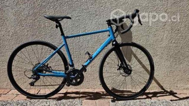 Bicicleta Triban RC500 talla M con mejoras