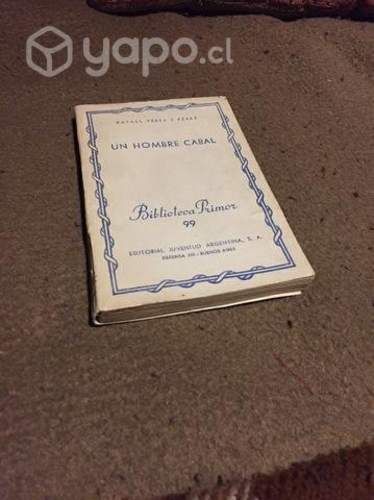 Libro Un hombre cabal (novela)