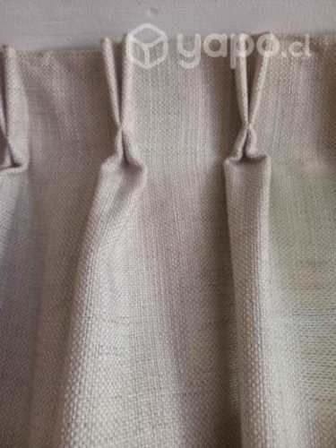 Cortina de tela con forro Hay 3 paños. Precio x U