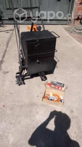 Mini selladora para asfalto