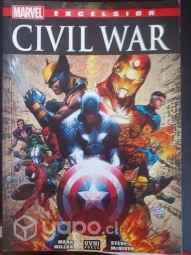 Marvel comics excelsior civil war #1-7