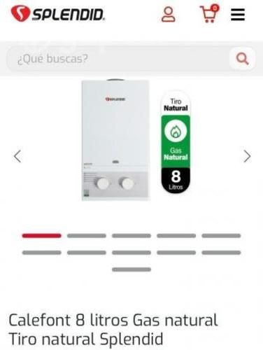 calefont Splendid 8L NUEVO 100.000