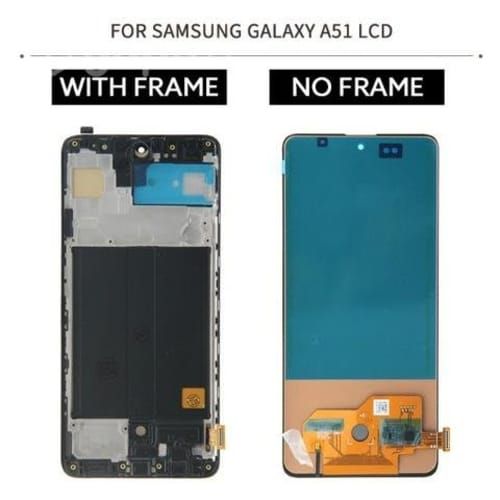 Pantalla con marco A51