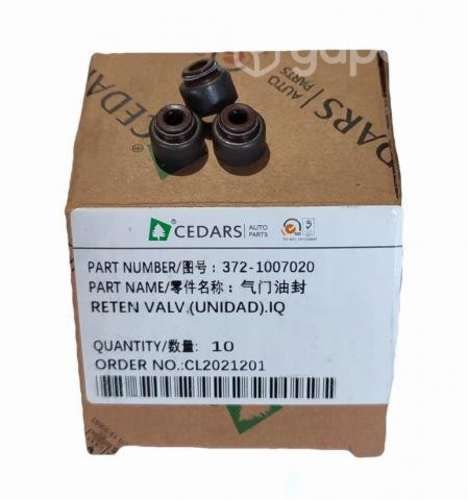 Retén Válvula Chery IQ | ORIGINAL