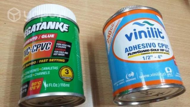 Adhesivo cpvc para tuberia agua caliente