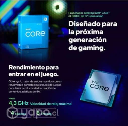 Procesador i3-12100F