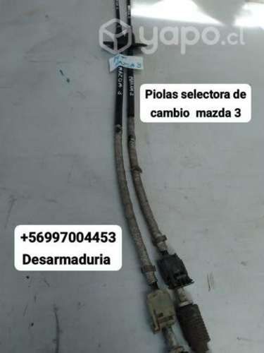 Yo la selectora de cambio Mazda 3 desarmaduría