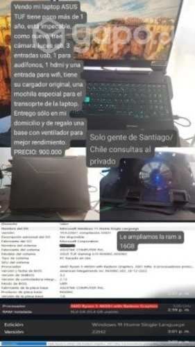 Laptop Asus Tuf