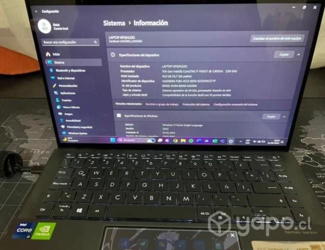 Notebook Asus Zenbook 14