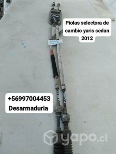 Piola selectora de cambio Toyota Yaris Sedán