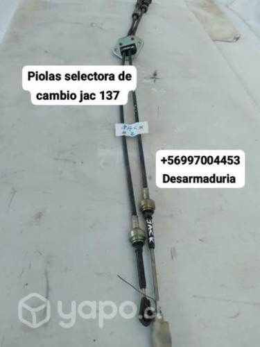 Piola selectora cambio Jack 137 desarmaduría