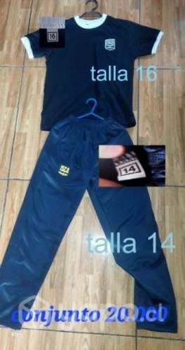 Uniforme Isca ( liceo comercial A -12)ECONÓMICO