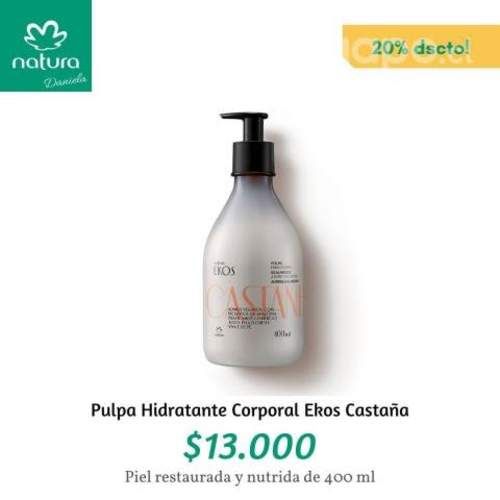 Pulpa Hidratante Corporal Ekos Castaña