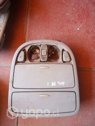 Hyundai santa fe plafonie porta lentes luz techo