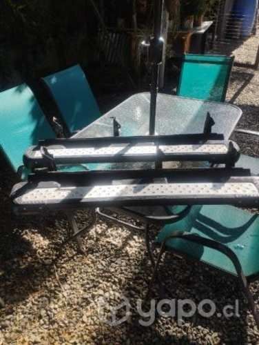 Pisaderas Mitsubishi Montero Sport completa