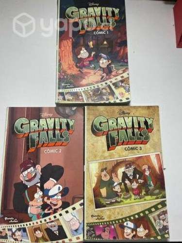 Cómic 1,2 y 3 gravity falls