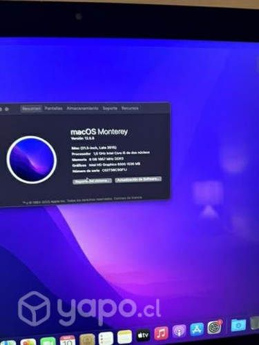 IMac 21.5 inch late: 2015 Procesador 1.6 GHz Intel