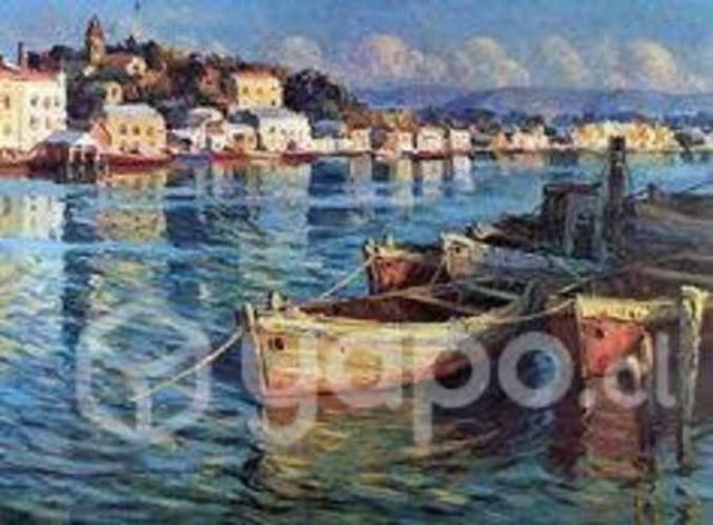 Compramos cuadros antiguos pintura chilena europea