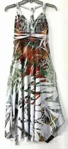 Vestido Elástico Marca Fbo Italy Talla Xs