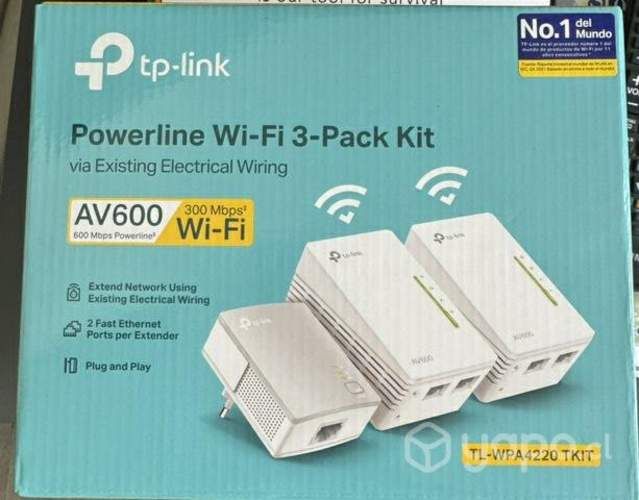 Powerline Wi-Fi AV600 Tp-Link
