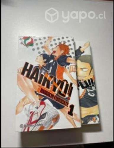 Tomo 1 y 2 haikyuu