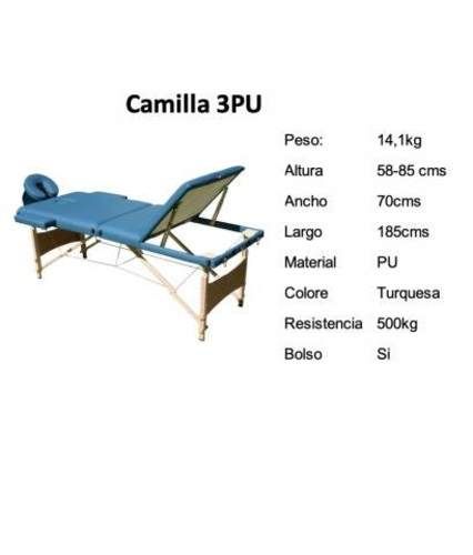 Camilla para cejas - masajes nueva