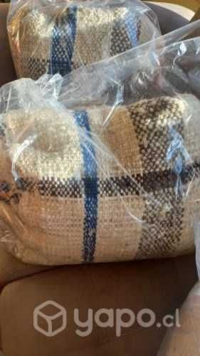 Frazada de 1 plazas lana regional