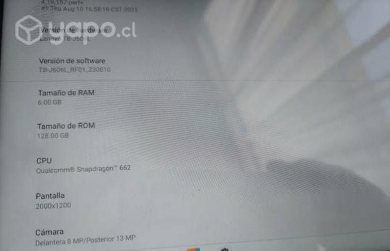 Tablet Lenovo TB-J606L