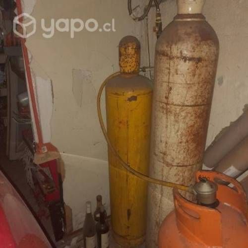 Cilindro de oxigeno y acetileno