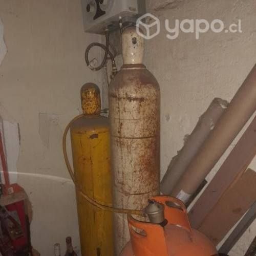 Cilindro de oxigeno y acetileno