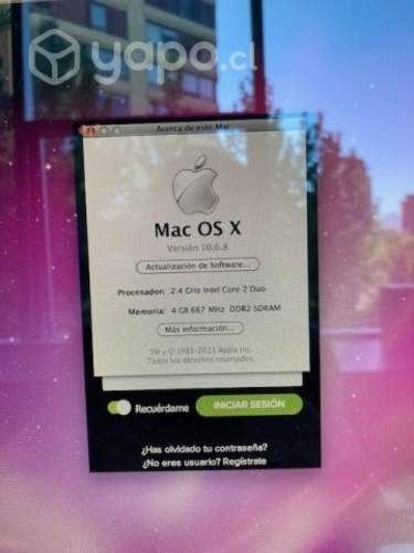 Computador Mac OS X