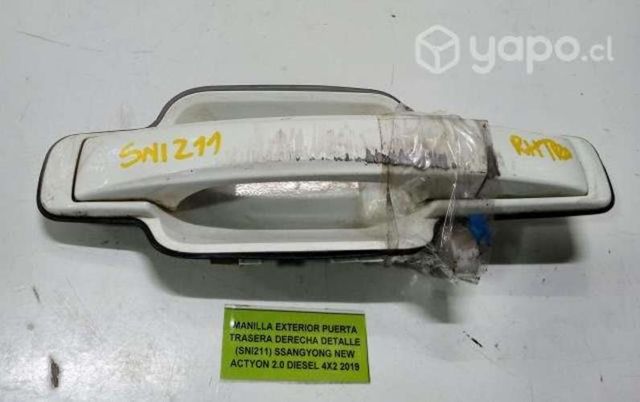 Manilla Exterior Puerta Trasera Derecha Ssangyong