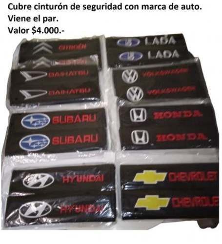 Set cubre cinturon auto