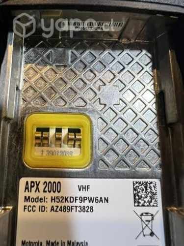 Apx-2000 Motorola vhf