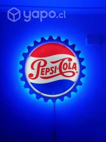 Letrero Luminoso Pepsi-Cola 80x80