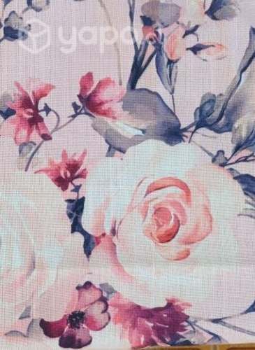 Funda Cojín Estampado Flor