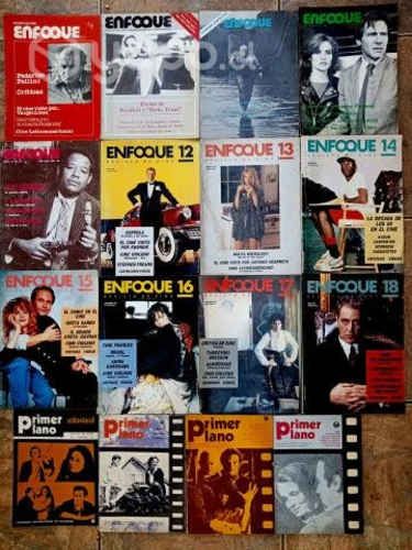 12 ejemplares Revista ENFOQUE (cine)