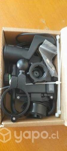 Soporte celular con cargador para motocicleta