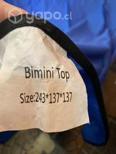 Bimini top para lancha