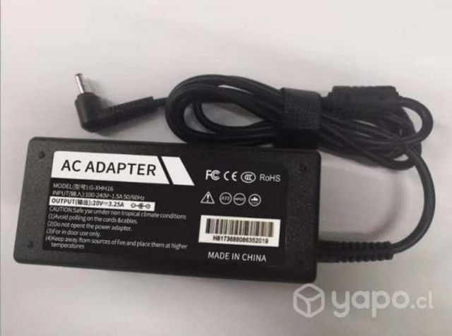 Cargador lenovo ideapad