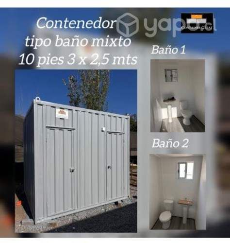 Baño modular mixto